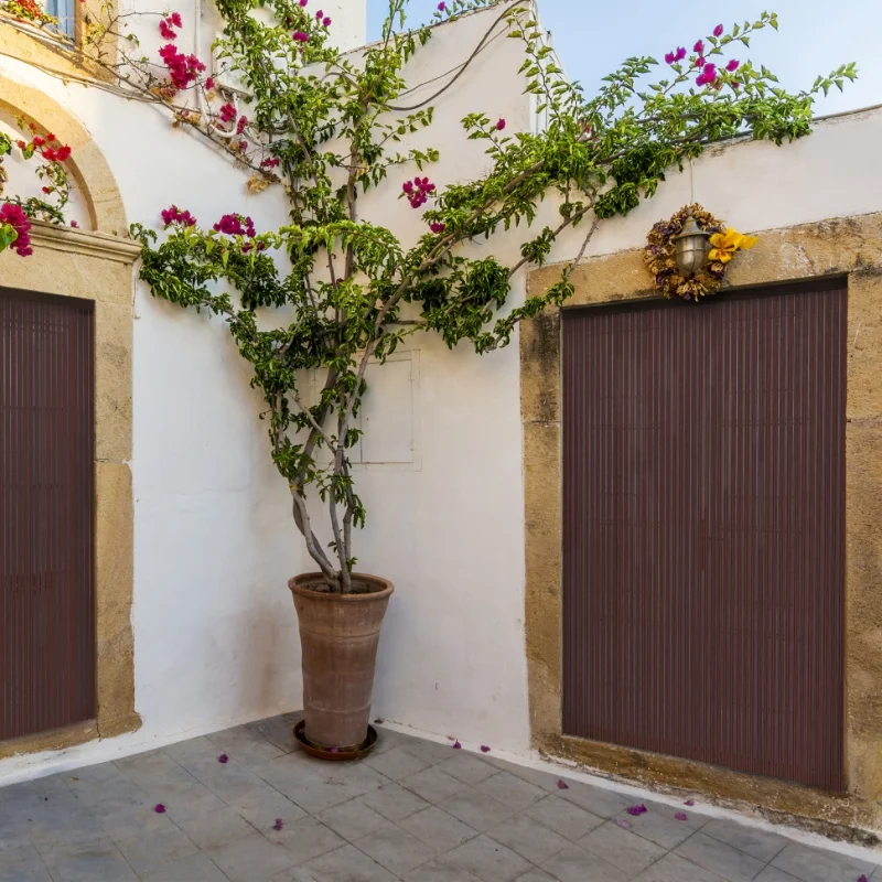 Cortinas para puertas exteriores