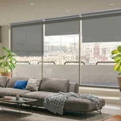 Estores Enrollables Screen Factor Apertura 1% con Galería de Aluminio 88mm