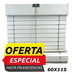 Persiana Alicantina Plástico Marfil 60 x 115 cm