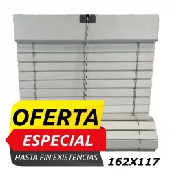 Persiana Alicantina Madera Blanca 162 x 117 cm