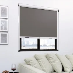 Mosquitera Enrollable Tela Blackout Opaco Cabezal 39mm