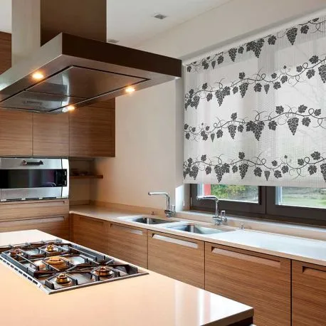 Estor Enrollable Estampado Cocina Screen 5% - Cajón Decorativo