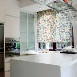 Estor Enrollable Estampado Cocina Screen 1% - Cajón Decorativo