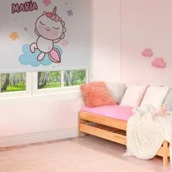 Estor Enrollable Estampado Infantil Opaco Screen Blackout