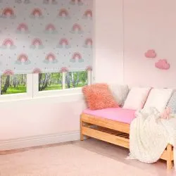 Estor Enrollable Estampado Infantil Opaco Screen Blackout