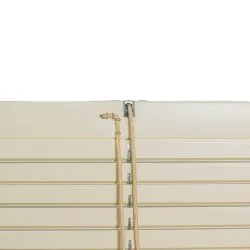Persianas Alicantinas de PVC Color Marfil