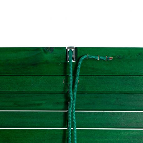 Persiana Alicantina de Madera Luxe Verde