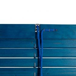 Persiana Alicantina de Madera Luxe Azul
