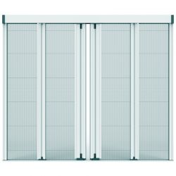 Mosquiteras Plisadas Royal 32 Plus ANTIVIENTO 2 Hoja con Perfil XL (Grandes Dimensiones)