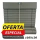 Persiana Alicantina Madera Gris 105 x 130 cm