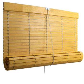 Persiana Alicantina Madera Luxe Amarillo 97 x 120 cm.