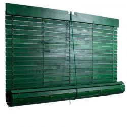 Persiana Alicantina Madera Luxe Verde 97 x 120 cm.