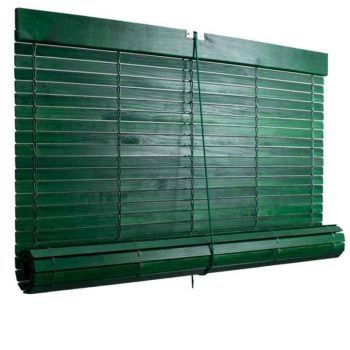 Persiana Alicantina Madera Luxe Verde 97 x 120 cm.