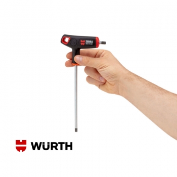 Llave Allen "T" 2,5 mm. 174 mm. Würth