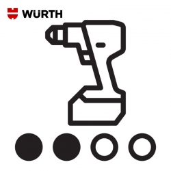 Broca para Metal 2 mm Würth