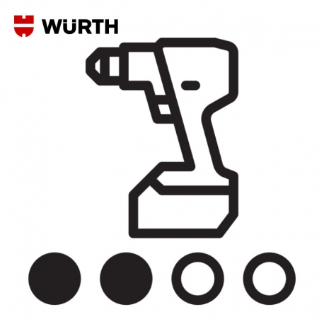 Broca para Metal 2 mm Würth