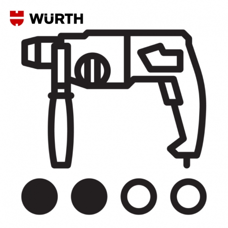Broca para Metal 2 mm Würth