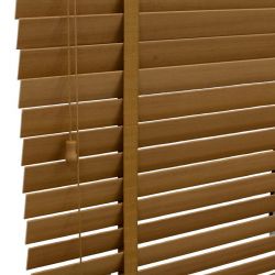 Persiana Veneciana Madera Premium Lama 50mm