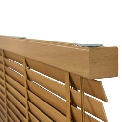 Persiana Veneciana Madera Premium Lama 50mm