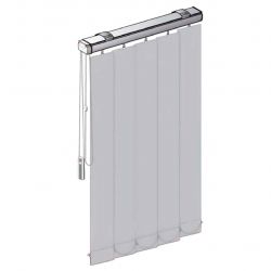 Cortina Vertical 127mm | Opaco Black Out