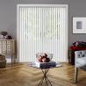Cortina de Lamas Verticales Shantung Lamas 89mm | Traslúcido