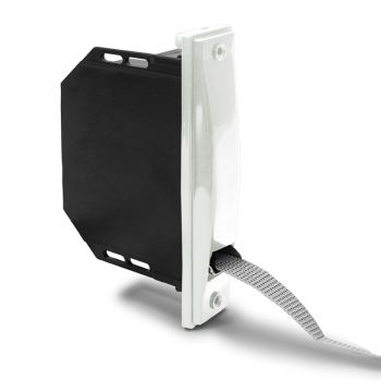Recogedor Persiana Blanco Empotrar Cinta 20mm
