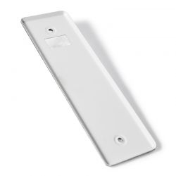 Placa recogedor Persiana Aluminio 0,5, Blanco