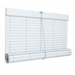 Persiana Alicantina Plástico Blanco 105 x 148 cm