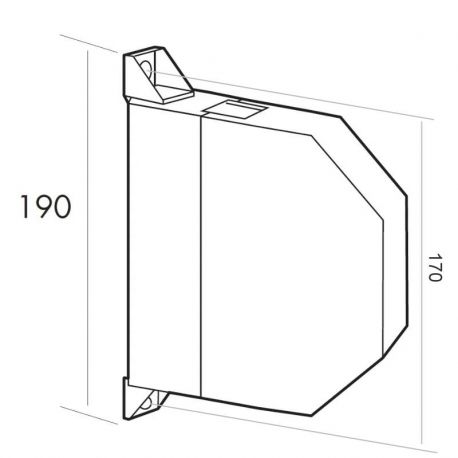 Recolhedor de Persiana Fita 22mm