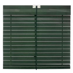 Persianas Alicantinas Madera Verde Andaluz