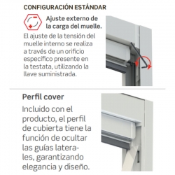 Mosquiteras Enrollables Antiviento Irina TotQuality