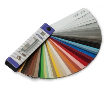 Muestrario colores venecianas aluminio