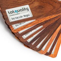 Muestrario Mosquiteras Aluminio Colores Madera