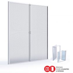 Mosquitera Enrollable Lateral Doble L-2005 2 Hojas