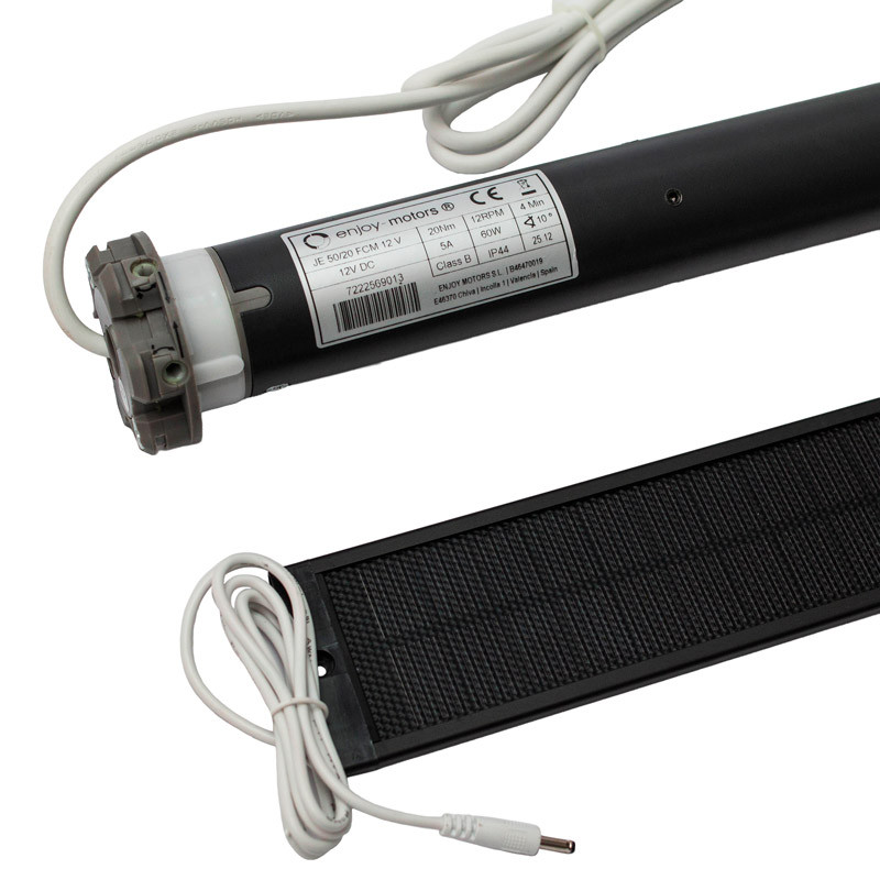 Motor Solar 12v Persianas e Toldos 5 Anos de Garantia Enjoy-Motors