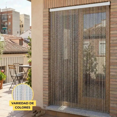 Cortinas de Cuerdas Antimoscas MULTICOLOR