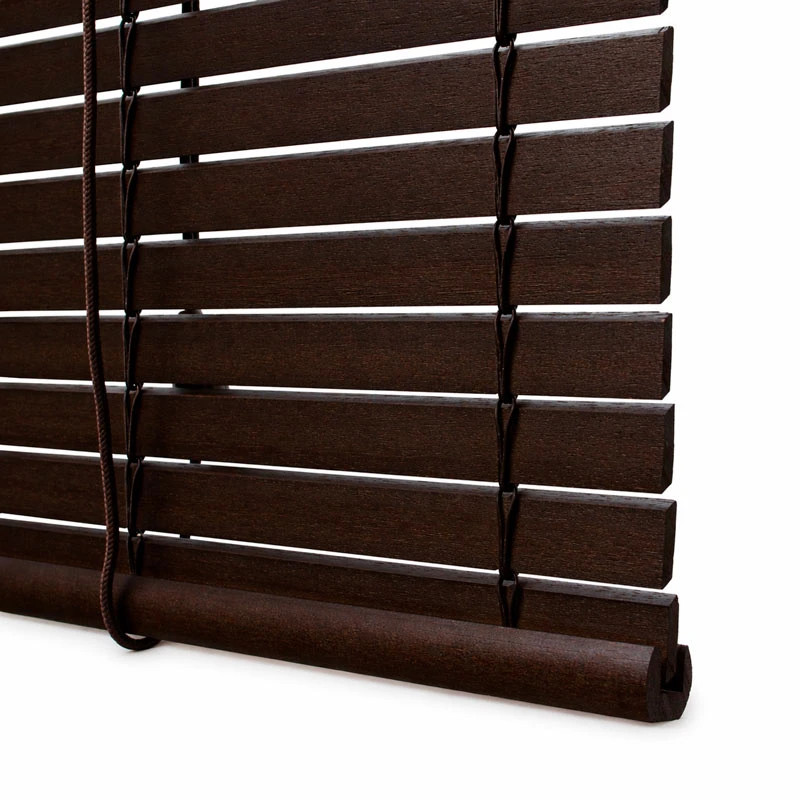Persiana Alicantina Madera Exterior Nogal Oscuro