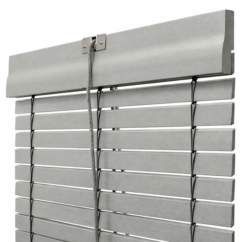 Persiana Alicantina Madera Exterior Gris 7030