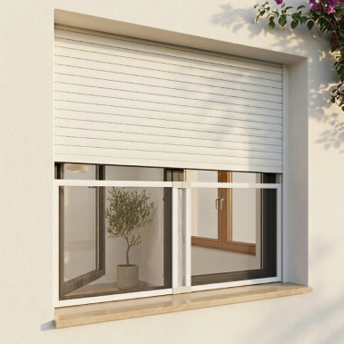 Mosquitera Extensible Blanco Ancho 100/192cm x 70cm Alto