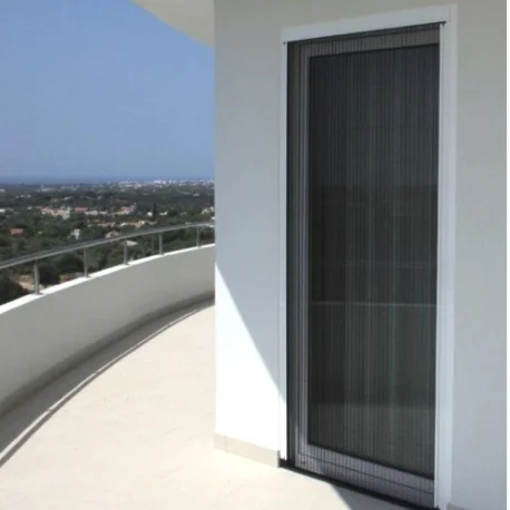 Mosquitera Plisada Marrón para Puerta 1 Hoja 22mm TotQuality