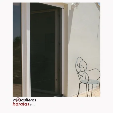 Mosquiteras Plisadas Puerta Lateral Gioconda 1 Hoja