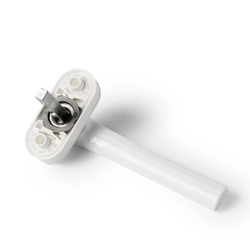 Pack de 2 manetas de ventana blanca de repuesto para ventanas de aluminio o PVC