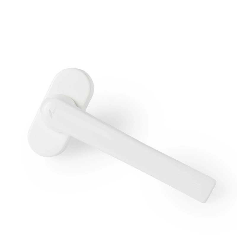 Pack de 2 manetas de ventana blanca de repuesto para ventanas de aluminio o PVC