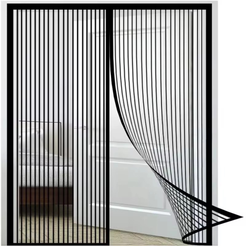 Rede mosquiteira com ímanes para portas 100 x 220 cm