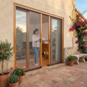 Mosquitera Enrollable para Puertas STAR 50 2 Hojas
