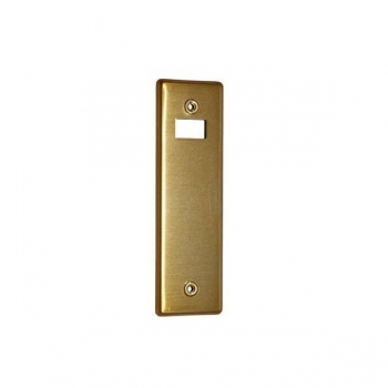 Placa recogedor Aluminio 0,5, Bronce