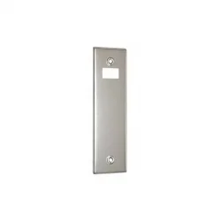 Placa recogedor Persiana Aluminio 0,5, PLata