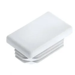 JUEGO DE TAPONES COLOR BLANCO RECTANGULAR 40X20