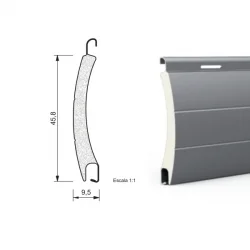 CAIXA PVC COM PERSIANA TÉRMICA PARA OBRA NOVA
