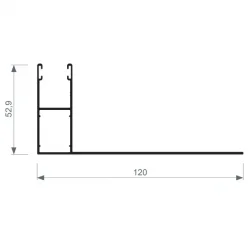 Guia Compacto Pala Lisa 120